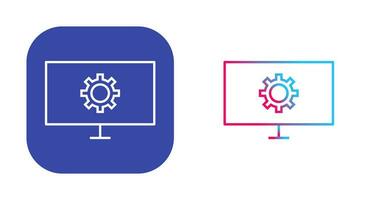 Unique Network Settings Vector Icon