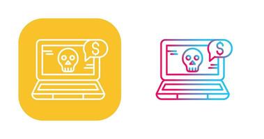 Online Fraud Vector Icon