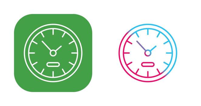 icono de vector de reloj