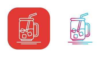 Iced Tea Vector Icon