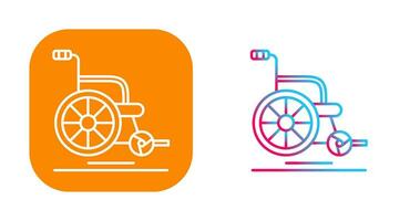 Wheel Chair Vector Icon