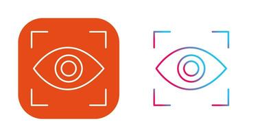 Eye Scan Vector Icon