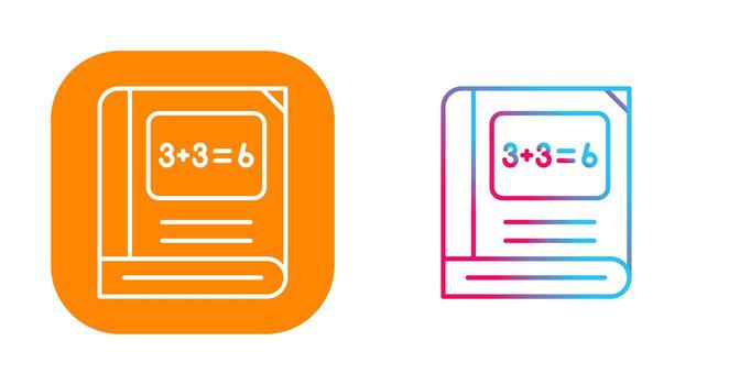 icono de vector de matemáticas