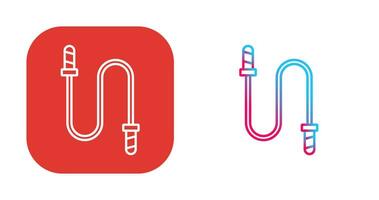 Jumping Rope Vector Icon