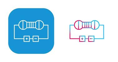 icono de vector de resistencia