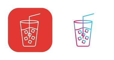 Cold Drink Vector Icon