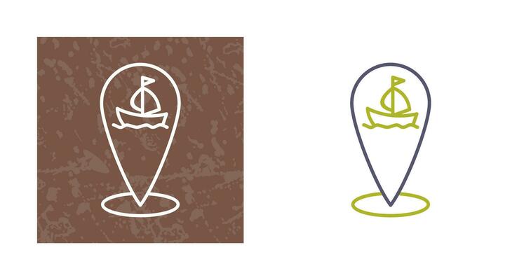 Shipping Location Vector Icon