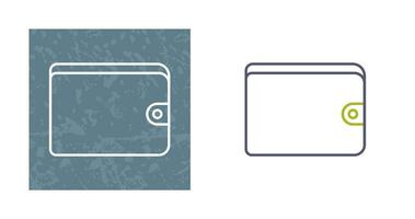 Unique Wallet Vector Icon