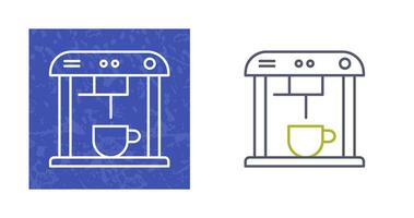 Unique Coffee Machine Vector Icon