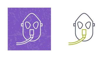 Unique Oxygen Mask Vector Icon