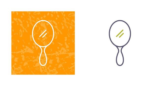 icono de vector de espejo