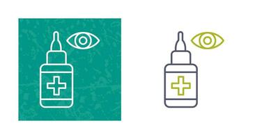 Eye Drop Vector Icon