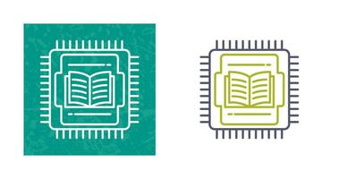 icono de vector de cpu