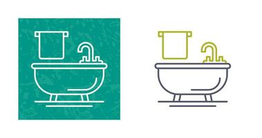 Bathtub Vector Icon