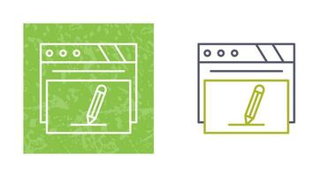 editar icono de vector