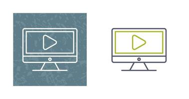 Video Lesson Vector Icon