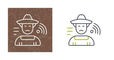 Farmer Vector Icon