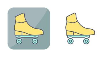 patines, vector, icono vector