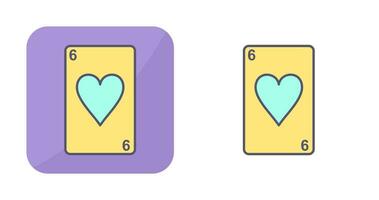 Hearts Card Vector Icon