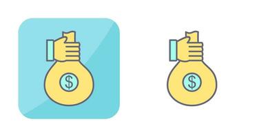 Unique Money Sharing Vector Icon