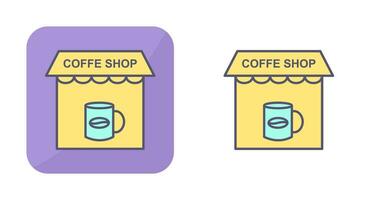 Coffee Shop Vector Icon