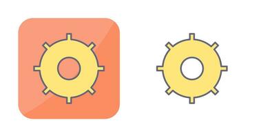 icono de vector de configuración única