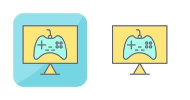 Unique Online Games Vector Icon