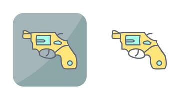 Unique Revolver Vector Icon