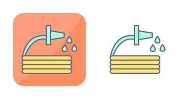 Unique Water Hose Vector Icon