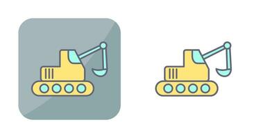 Escavator Vector Icon