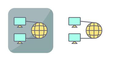 Internet Connectivity Vector Icon