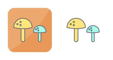 Mushrooms Vector Icon