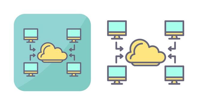 Computer Vector Icon