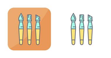 Brushes Vector Icon