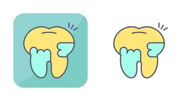 Toothache And Plaque Vector Icon