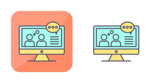 Conversation Vector Icon