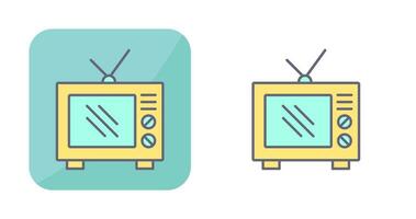 Old TV Vector Icon