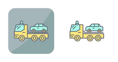Tow Truck Vector Icon