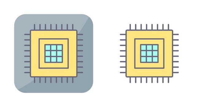 Processor Vector Icon
