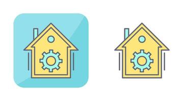 icono de vector de automatización del hogar