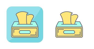 Tissue Box Vector Icon