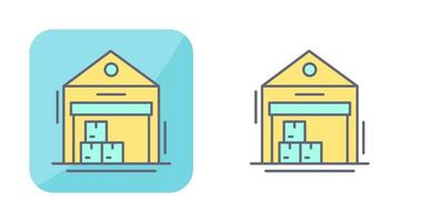 Warehouse Vector Icon