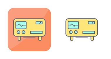 Oscillscope Vector Icon