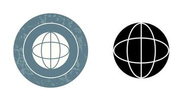 Unique Globe Vector Icon