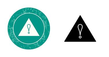 Unique Alert Vector Icon
