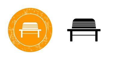 Garden Bench Vector Icon