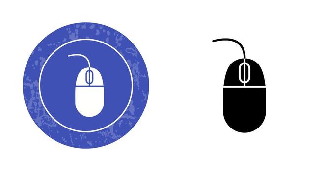icono de vector de ratón