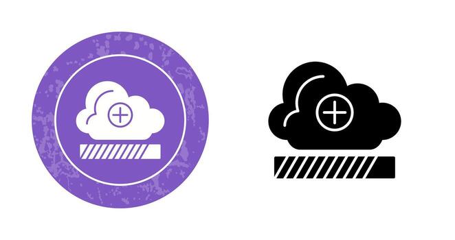 icono de vector de carga