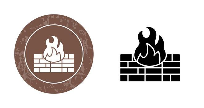 Firewall Vector Icon
