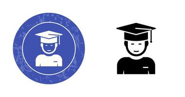 Graduate Student Vector Icon